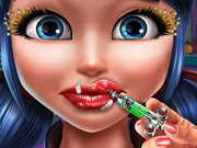 Dotted Girl Lips Injections
