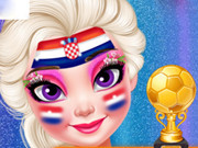 Soccer Worldcup 2018 Face Art