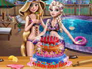 Girls Summer Delicious Cake