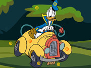 Donald Duck Hidden Car Tires