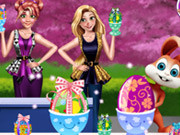 Girls Easter Chocolate Eggs