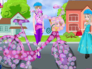 Princess Bicycle Cleaning