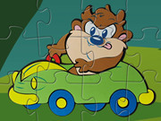 Baby Taz Car Puzzle