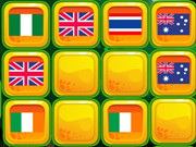 Flags Matching Games