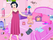 Snow White Summer Room Cleaning