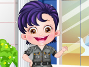 Baby Hazel Security Officer