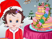 Baby Lisi Christmas Cake