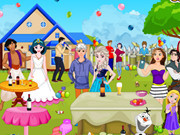 Princesses Outdoor Party Cleaning