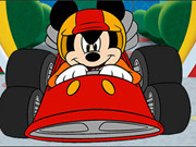 Mickey Racing Car