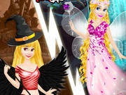Rapunzel Devil And Angel Dress