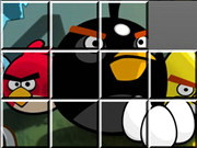 Angry Birds Sliding Puzzle