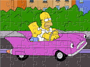 The Simpsons Car Puzzle