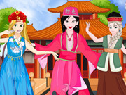 Princesses Chinese Folk Dance