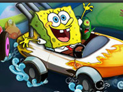Spongebob Racing Boat Puzzle