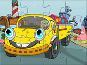 Spongebob Truck Puzzle