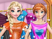 Elsa And Anna Shopping Time