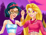 Disney Princesses Hippie Fashion