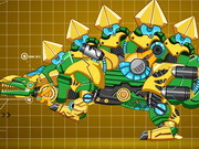 Steel Dino Toy: Mechanic Stegosaurus