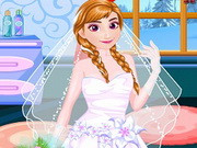 Anna Frozen Wedding Prep