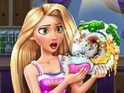 Rapunzel Dish Washing Realife