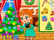 Princess Anna Christmas Slacking