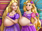 Barbie And Rapunzel Pregnant Bffs