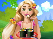 Pregnant Rapunzel Sushi Cravings