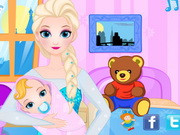 Queen Elsa Give Birth To A Baby Girl