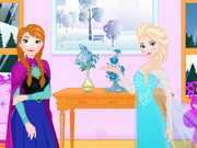 Frozen Elsa Washing Clothes For Anna