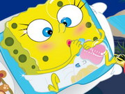 Baby Spongebob Diaper Change