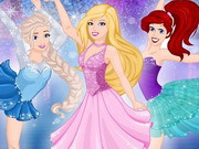 Barbie Skating With Princesses