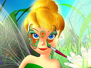 Tinkerbell Spring Face Painting