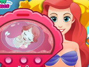 Ariel Give Birth To A Baby