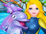 Princess Elsa Dolphin Show