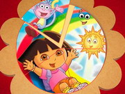 Dora The Explorer - Round Puzzle