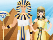 Egyptian King And Queen