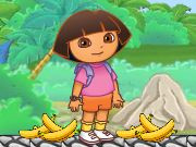 Dora Banana Feeding