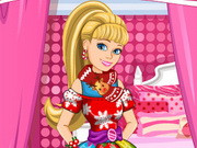 Barbie's Christmas Patchwork Dress