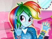 Manicure For Rainbow Dash