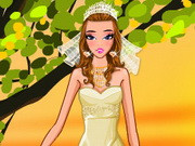 Golden Bride Dress Up