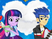 Flash And Twilight Sweet Kissing
