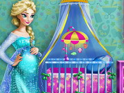 Pregnant Elsa Maternity Deco