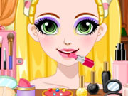 Rapunzel Glittery Makeup