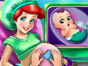 Ariel Pregnant Check-up