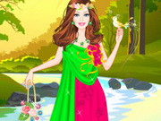 Barbie Earth Princess Dress Up