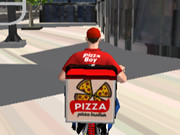 Motor Bike Pizza Delivery 2020