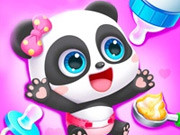 Baby Panda Girl Caring